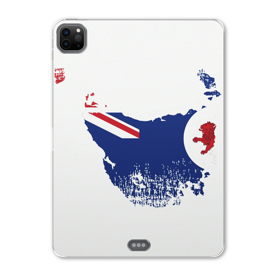 iPad Pro 11 第2世代 2020年版 用 ケース ソフト TPUケース A2228 A2068 A2230 対応 タブレットケース タブレットカバー 018964 国旗 tasmania タスマニア