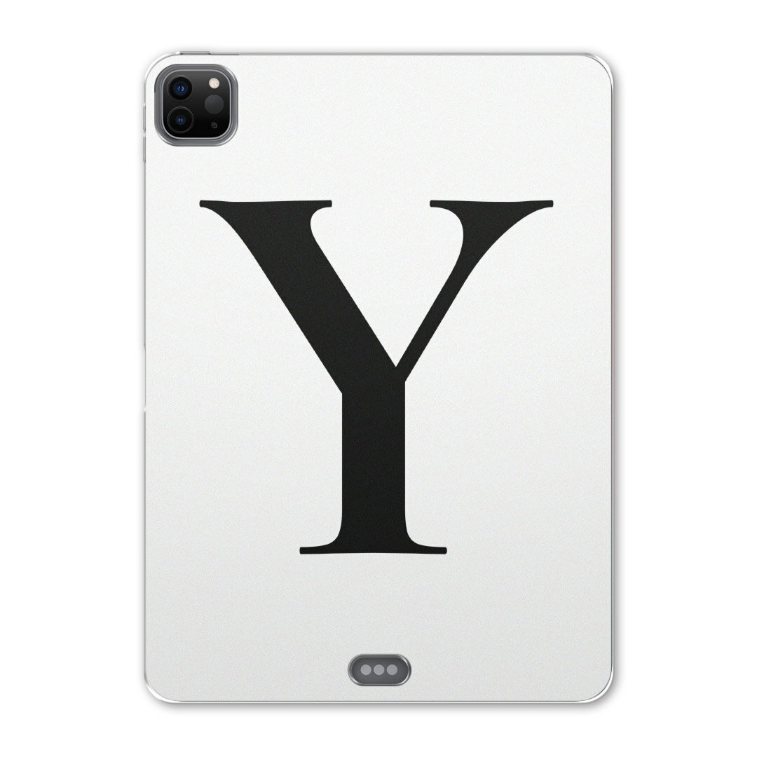 iPad Pro 11 第2世代 2020年版 用 ケース ソフト TPUケース A2228 A2068 A2230 対応 タブレットケース タブレットカバー 019558 フォント 文字 y アルファベット