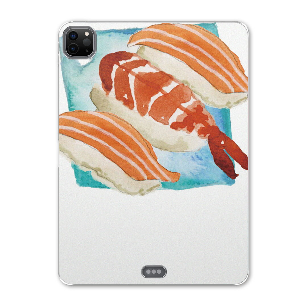 iPad Pro 11 第2世代 2020年版 用 ケース ソフト TPUケース A2228 A2068 A2230 対応 タブレットケース タブレットカバー 019882 寿司 お寿司 Sushi ご飯