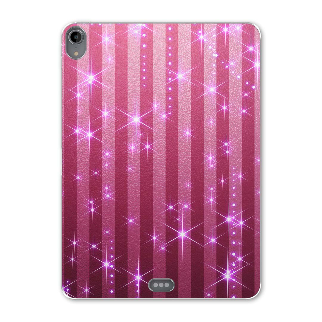 iPad Pro 11inch 第1世代 2018年 アイパッドプロ 11インチ タブレットケース タブレットカバー TPU ソフトケース A1980 A2013 A1934 A1979 001076 ストライプ キラキラ