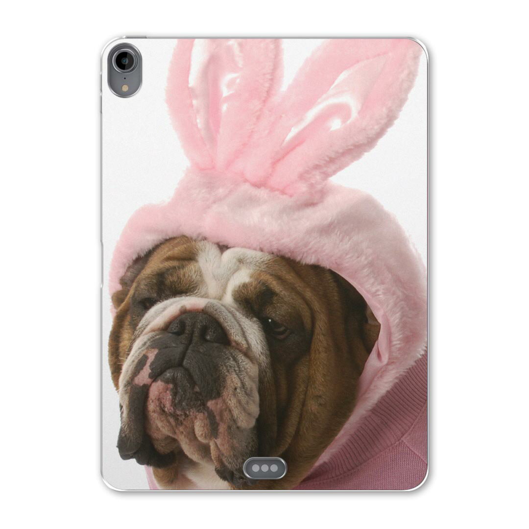 iPad Pro 12.9 第3世代 2019年版 用 ケース ソフト TPUケース A1876 A2014 A1895 対応 タブレットケース タブレットカバー 001083 アニマル 犬　うさぎ