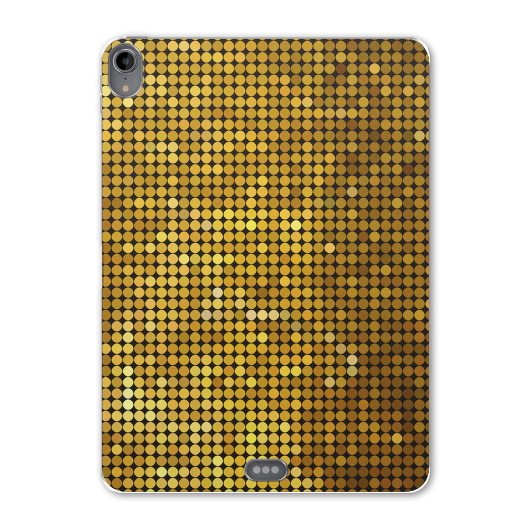 iPad Pro 11inch 第1世代 2018年 アイパッドプロ 11インチ タブレットケース タブレットカバー TPU ソフトケース A1980 A2013 A1934 A1979 001949 ゴールド　ギラギラ