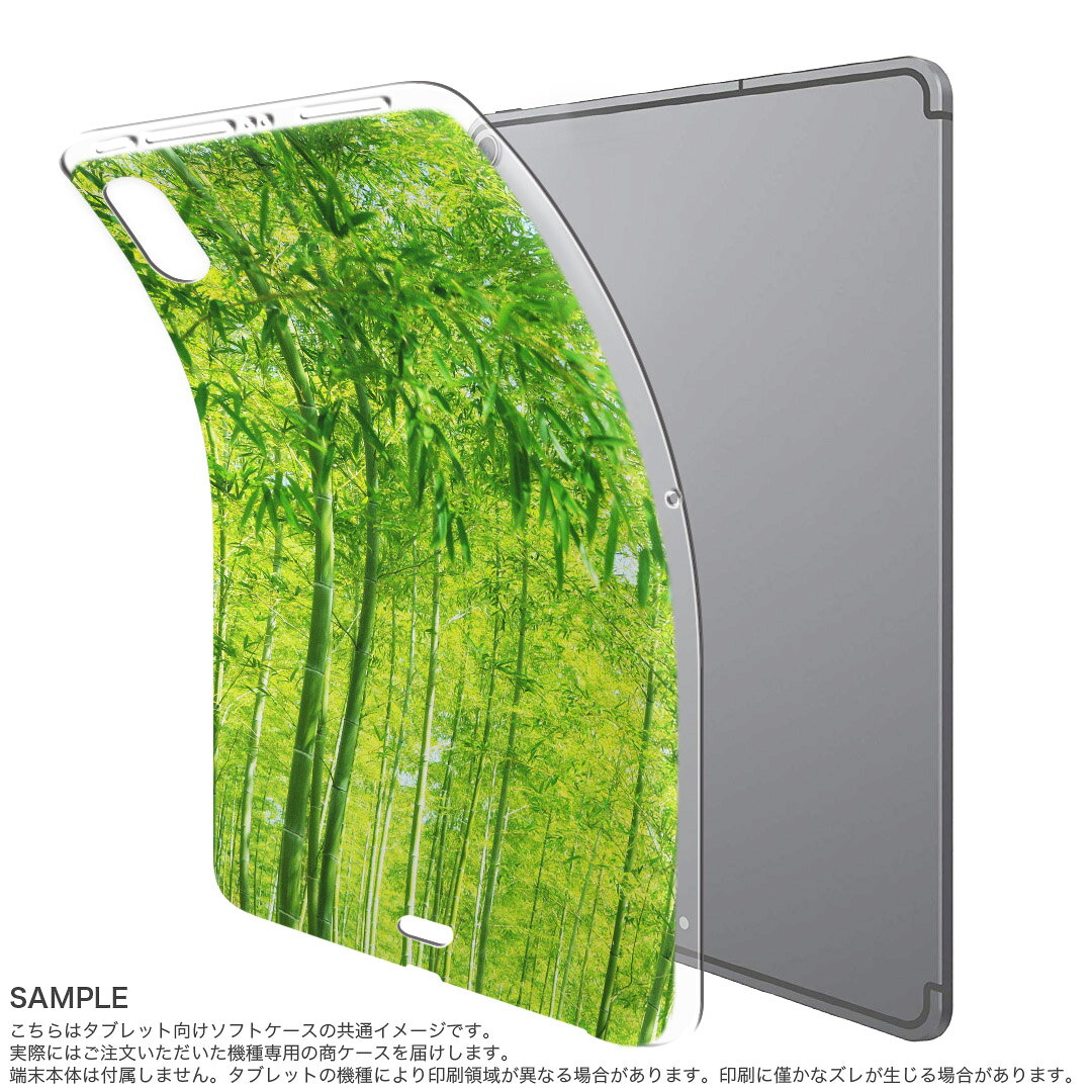 スマコレのiPad Pro 11inch 第1世代 2018年 アイパッドプロ 11インチ タブレットケース タブレットカバー TPU ソフトケース A1980 A2013 A1934 A1979 010083 植物　竹林　写真｜アングル2