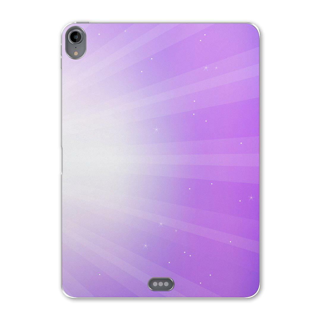 iPad Pro 11inch 第1世代 2018年 アイパッドプロ 11インチ タブレットケース タブレットカバー TPU ソフトケース A1980 A2013 A1934 A1979 002029 シンプル　紫