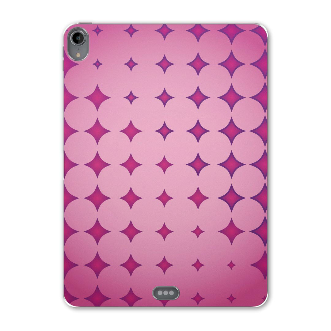 iPad Pro 11inch 第1世代 2018年 アイパッドプロ 11インチ タブレットケース タブレットカバー TPU ソフトケース A1980 A2013 A1934 A1979 002414 模様　ピンク　シンプル