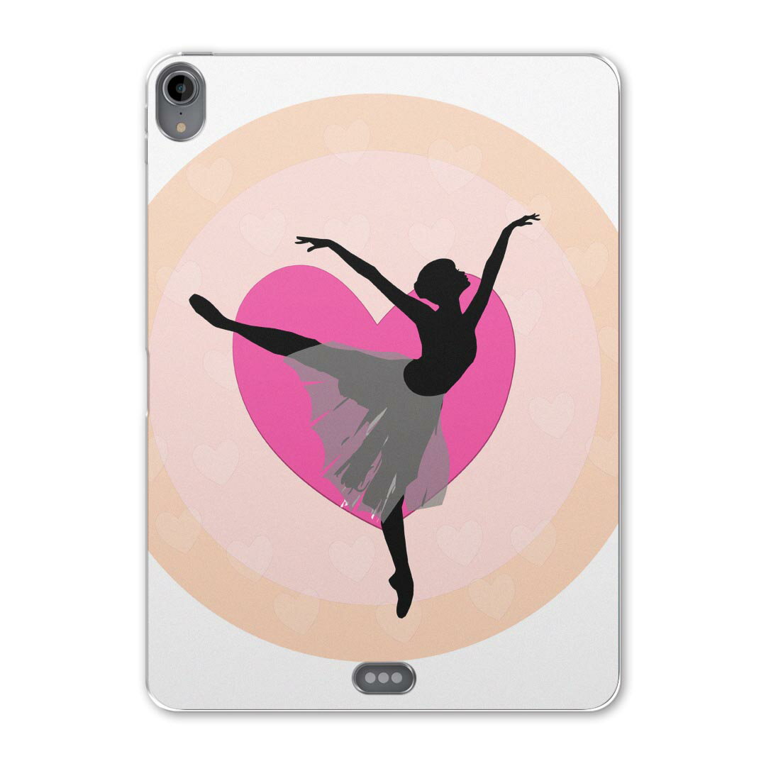 iPad Pro 11inch 第1世代 2018年 アイパッドプロ 11インチ タブレットケース タブレットカバー TPU ソフトケース A1980 A2013 A1934 A1979 003640 人物　バレエ　シンプル