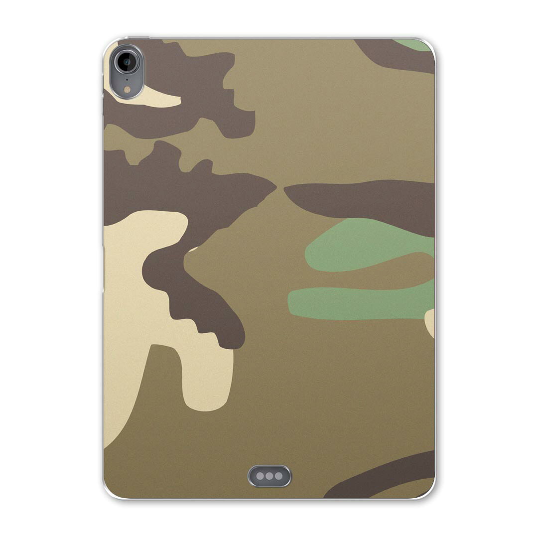 iPad Pro 11inch 第1世代 2018年 アイパッドプロ 11インチ タブレットケース タブレットカバー TPU ソフトケース A1980 A2013 A1934 A1979 004200 迷彩　カモフラ　模様