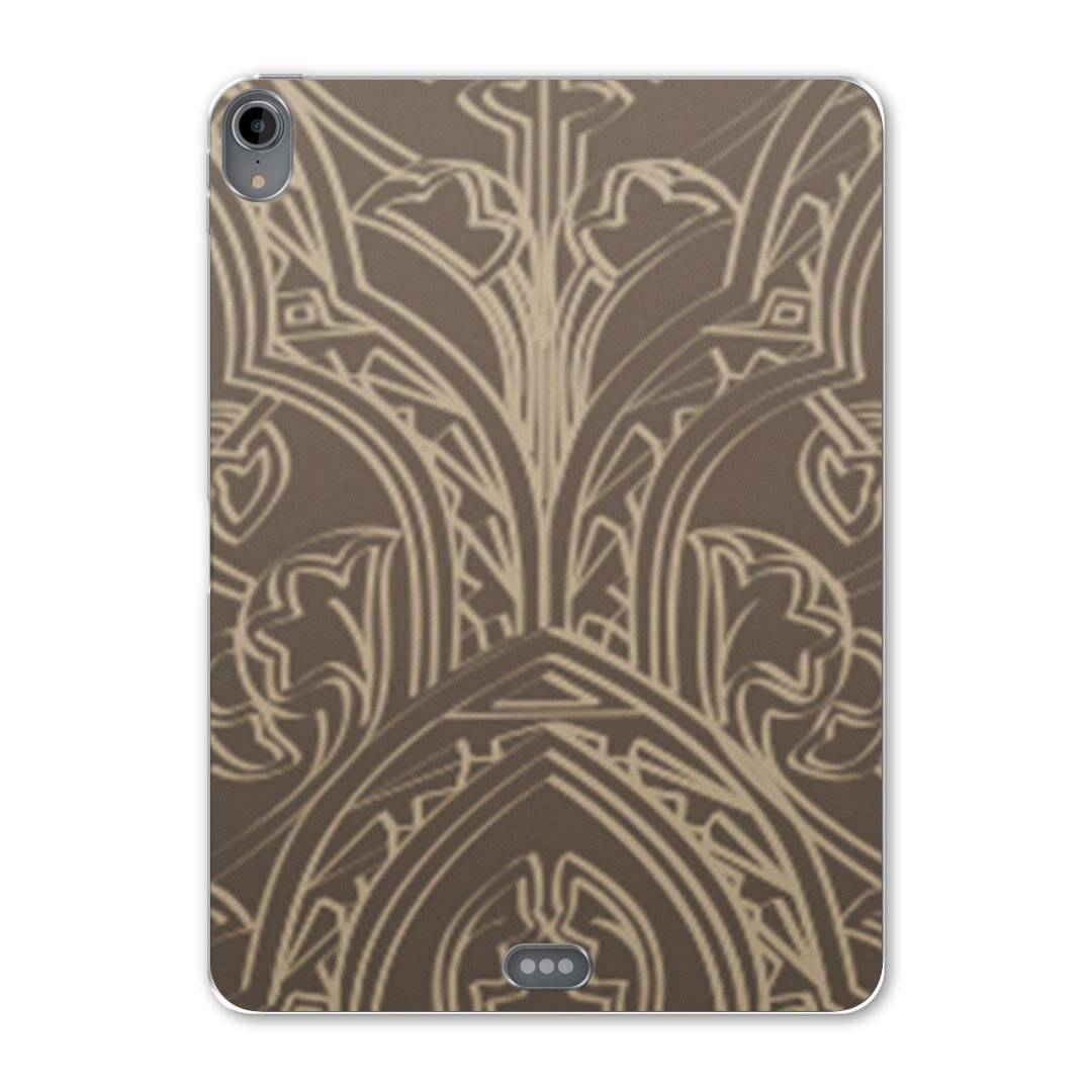 iPad Pro 12.9 第3世代 2019年版 用 ケース ソフト TPUケース A1876 A2014 A1895 対応 タブレットケース タブレットカバー 004399 その他 模様　ブラウン　シンプル