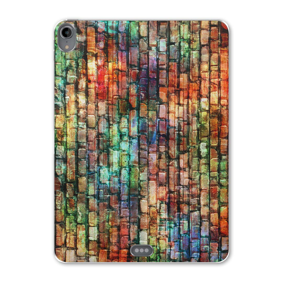 iPad Pro 11inch 第1世代 2018年 アイパッドプロ 11インチ タブレットケース タブレットカバー TPU ソフトケース A1980 A2013 A1934 A1979 004568 レンガ シンプル