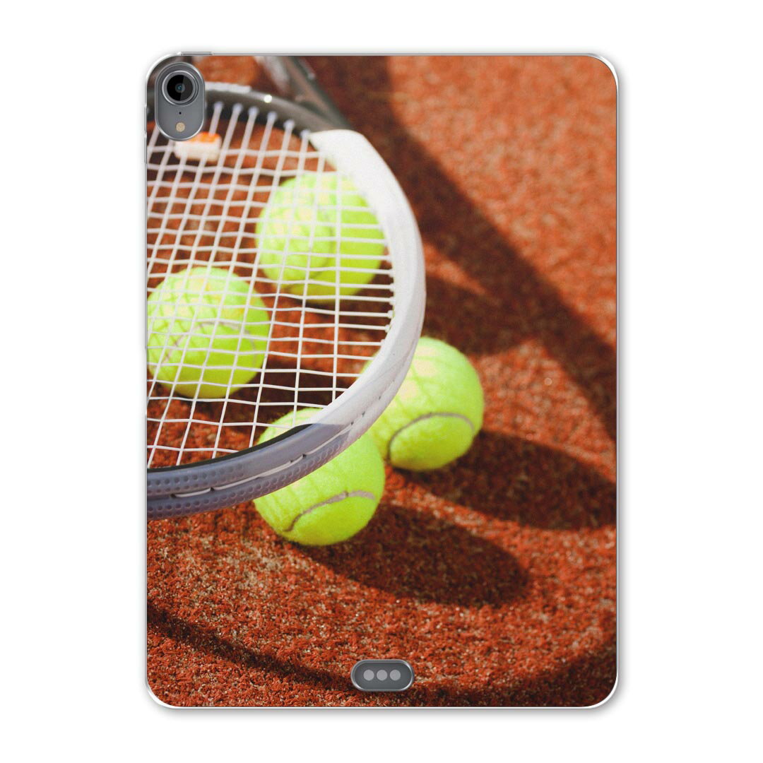 iPad Pro 12.9 第3世代 2019年版 用 ケース ソフト TPUケース A1876 A2014 A1895 対応 タブレットケース タブレットカバー 004764 スポーツ テニス　写真