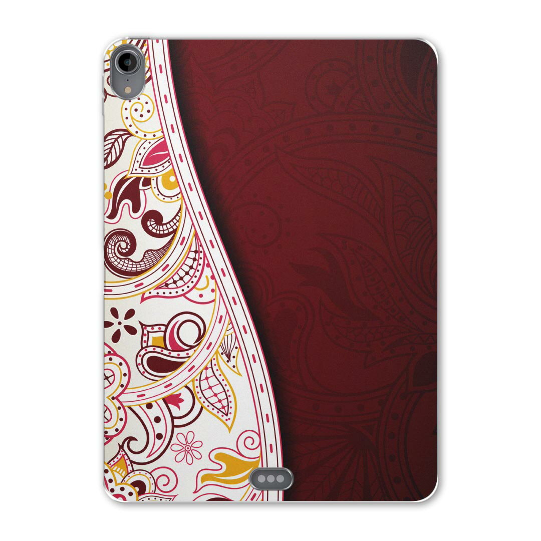 iPad Pro 12.9 第3世代 2019年版 用 ケース ソフト TPUケース A1876 A2014 A1895 対応 タブレットケース タブレットカバー 006149 クール 花　フラワー　模様