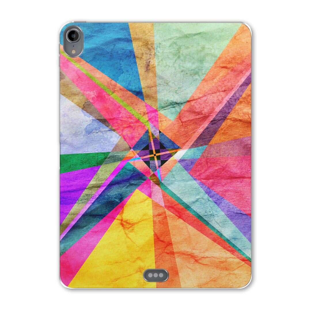 iPad Pro 11inch 第1世代 2018年 アイパッドプロ 11インチ タブレットケース タブレットカバー TPU ソフトケース A1980 A2013 A1934 A1979 006993 カラフル　模様