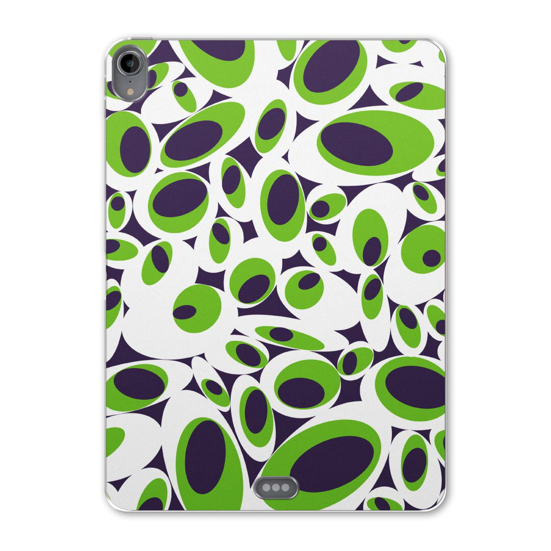 iPad Pro 11inch 第1世代 2018年 アイパッドプロ 11インチ タブレットケース タブレットカバー TPU ソフトケース A1980 A2013 A1934 A1979 007314 模様　水玉　モンスター