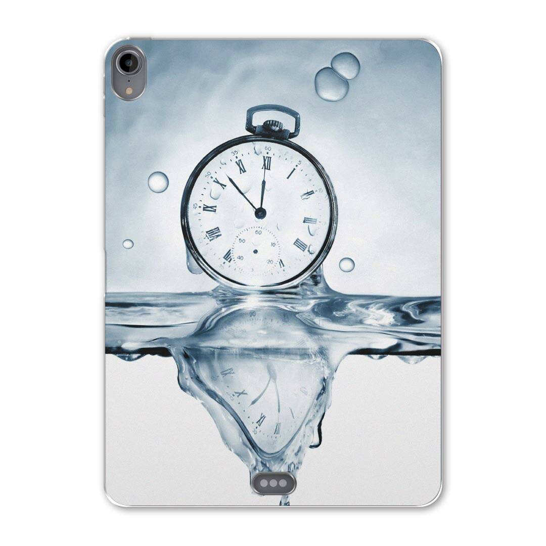 iPad Pro 12.9 第3世代 2019年版 用 ケース ソフト TPUケース A1876 A2014 A1895 対応 タブレットケース タブレットカバー 007577 ユニーク 時計　写真　水