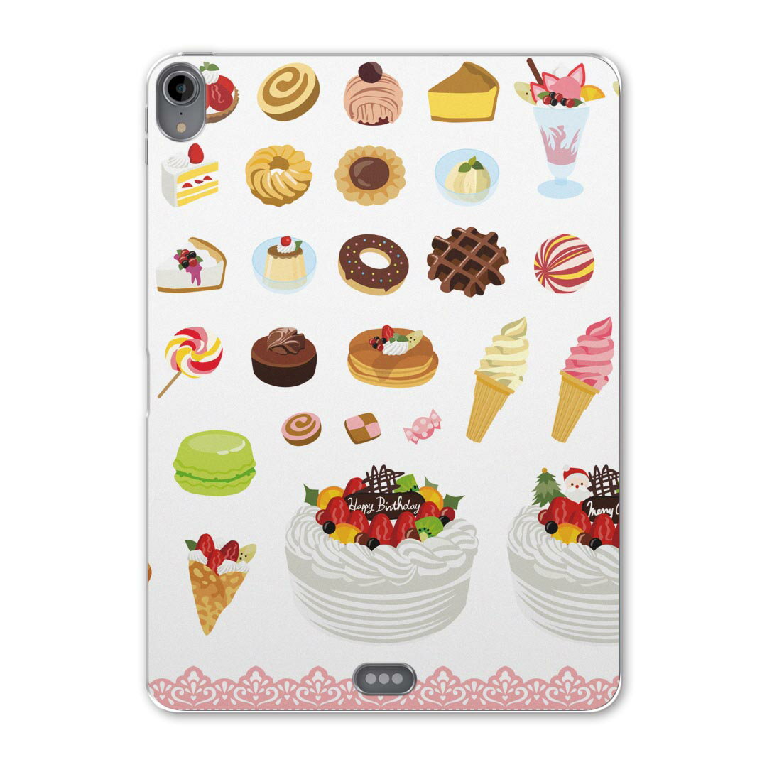 iPad Pro 11inch 第1世代 2018年 アイパッドプロ 11インチ タブレットケース タブレットカバー TPU ソフトケース A1980 A2013 A1934 A1979 009489 デザート カラフル マカロン