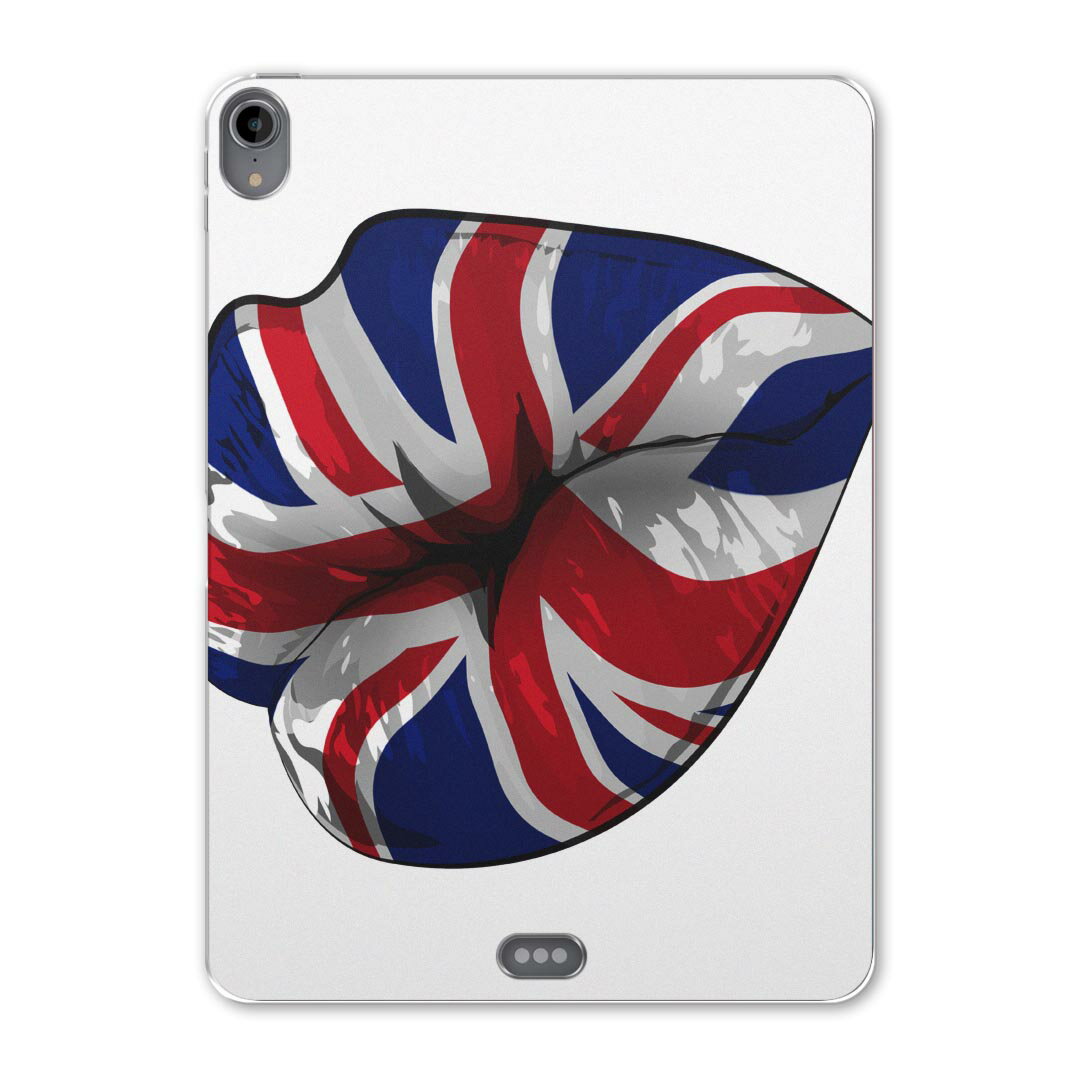 iPad Pro 12.9 第3世代 2019年版 用 ケース ソフト TPUケース A1876 A2014 A1895 対応 タブレットケース タブレットカバー 009628 外国　国旗　パンク
