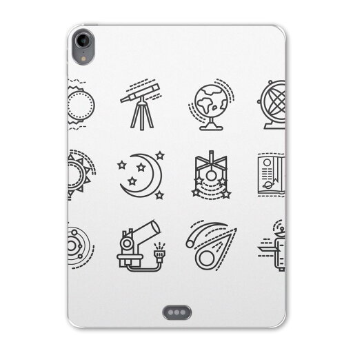 iPad Pro 11inch 第1世代 2018年 アイパッドプロ 11インチ タブレットケース タブレットカバー TPU ソフトケース A1980 A2013 A1934 A1979 009940 宇宙 地球 白 黒 iPad Pro 11inch 第1世代 2018年 アイパッドプロ 11インチ タブレットケース タブレットカバー TPU ソフトケース A1980 A2013 A1934 A1979 009940 宇宙 地球 白 黒