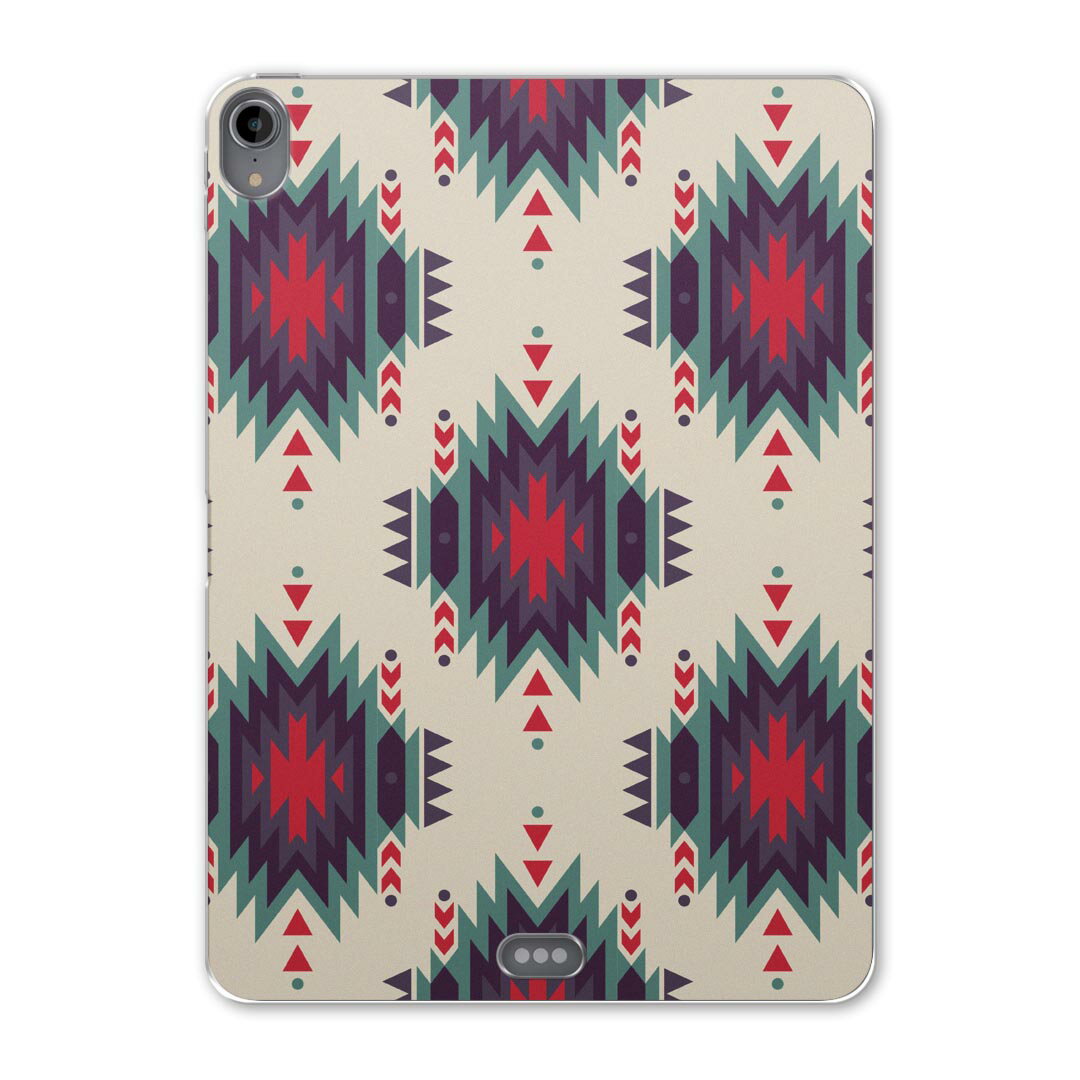 iPad Pro 11inch 第1世代 2018年 アイパッドプロ 11インチ タブレットケース タブレットカバー TPU ソフトケース A1980 A2013 A1934 A1979 010731 ネイティブ柄　緑　赤