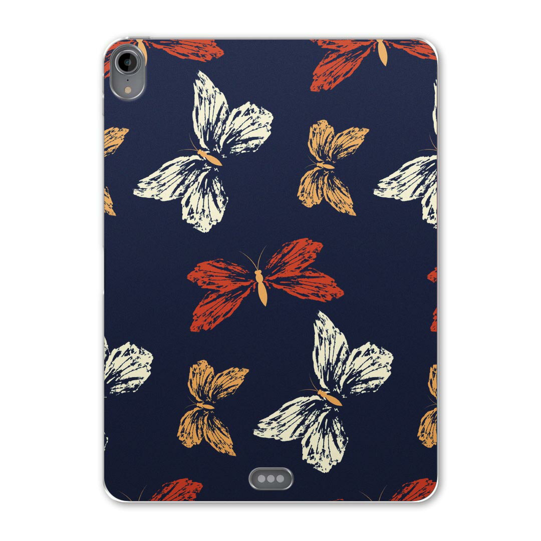 iPad Pro 12.9 第3世代 2019年版 用 ケース ソフト TPUケース A1876 A2014 A1895 対応 タブレットケース タブレットカバー 011127 蝶　..