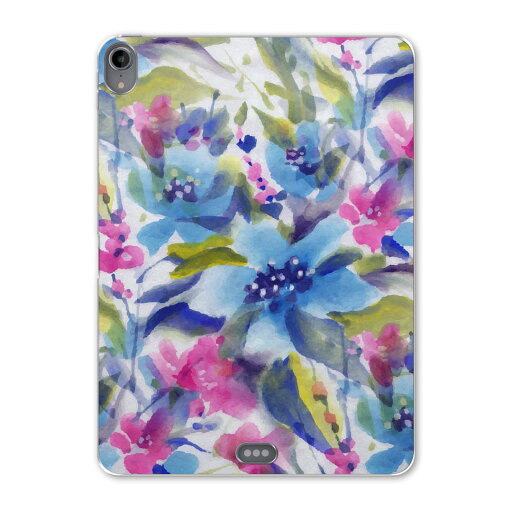 iPad Pro 11inch 第1世代 2018年 アイパッドプロ 11インチ タブレットケース タブレットカバー TPU ソフトケース A1980 A2013 A1934 A1979 011152 花 水彩 カラフル iPad Pro 11inch 第1世代 2018年 アイパッドプロ 11インチ タブレットケース タブレットカバー TPU ソフトケース A1980 A2013 A1934 A1979 011152 花 水彩 カラフル