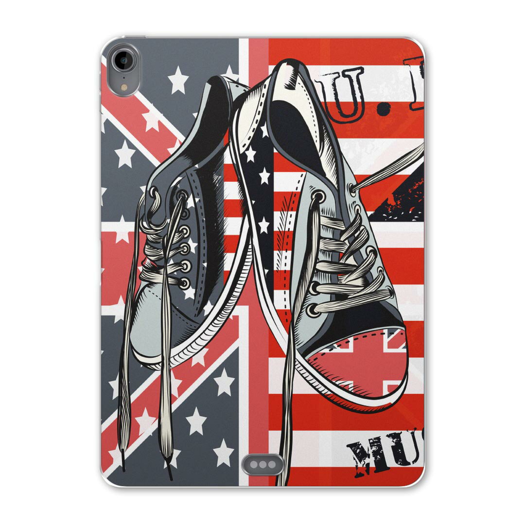 iPad Pro 12.9 第3世代 2019年版 用 ケース ソフト TPUケース A1876 A2014 A1895 対応 タブレットケース タブレットカバー 011417 国旗..