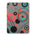iPad Pro 11inch 第1世代 2018年 アイパッドプロ 11インチ タブレットケース タブレットカバー TPU ソフトケース A1980 A2013 A1934 A1979 012117 丸 柄 グレー(2)