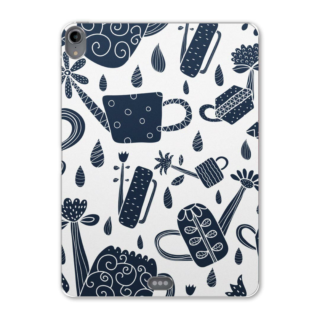 iPad Pro 11inch 第1世代 2018年 アイパッドプロ 11インチ タブレットケース タブレットカバー TPU ソフトケース A1980 A2013 A1934 A1979 012259 花　植物　柄