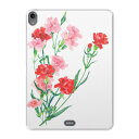 iPad Pro 11inch 第1世代 2018年 アイパッドプロ 11インチ タブレットケース タブレットカバー TPU ソフトケース A1980 A2013 A1934 A1979 012920 母の日 カーネーション 花