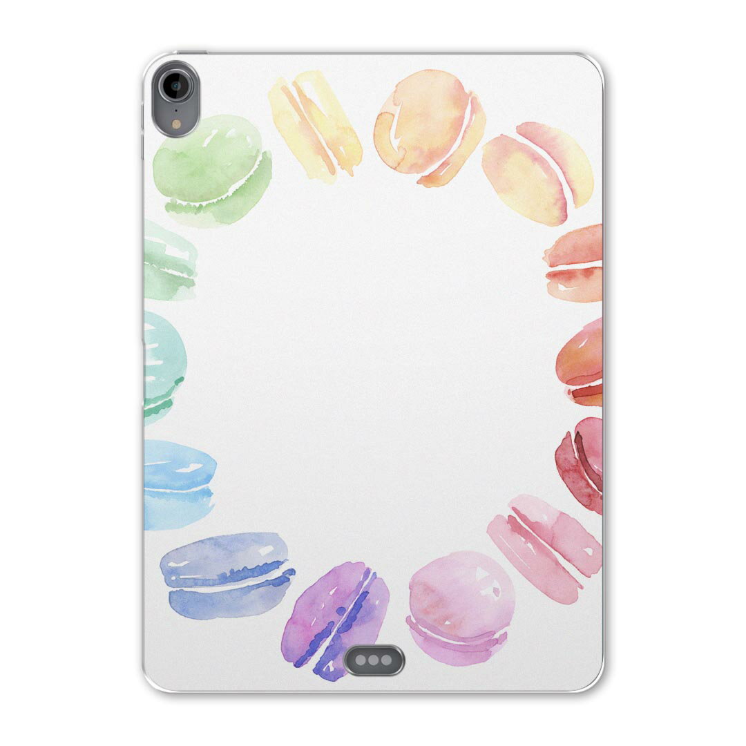 iPad Pro 11inch 第1世代 2018年 アイパッドプロ 11インチ タブレットケース タブレットカバー TPU ソフトケース A1980 A2013 A1934 A1979 014377 マカロン スイーツ パステル