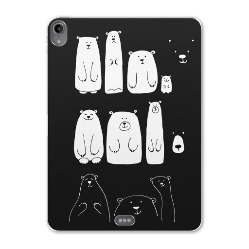 iPad Pro 11inch 第1世代 2018年 アイパッドプロ 11インチ タブレットケース タブレットカバー TPU ソフトケース A1980 A2013 A1934 A1979 014600 クマ 動物 アニマル iPad Pro 11inch 第1世代 2018年 アイパッドプロ 11インチ タブレットケース タブレットカバー TPU ソフトケース A1980 A2013 A1934 A1979 014600 クマ 動物 アニマル