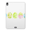 iPad Pro 11inch 第1世代 2018年 アイパッドプロ 11インチ タブレットケース タブレットカバー TPU ソフトケース A1980 A2013 A1934 A1979 015320 イースター たまご とり ケーキ パステル