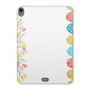 iPad Pro 11inch 第1世代 2018年 アイパッドプロ 11インチ タブレットケース タブレットカバー TPU ソフトケース A1980 A2013 A1934 A1979 015396 イースター たまご とり うさぎ パステル