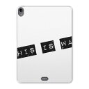 iPad Pro 11inch 第1世代 2018年 アイパッドプロ 11インチ タブレットケース タブレットカバー TPU ソフトケース A1980 A2013 A1934 A1979 015775 英語 文字 かっこいい(2)