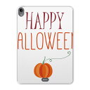 iPad Pro 11 第1世代 2018年版 用 ケース ソフト TPUケース A1980 A2013 A1934 対応 タブレットケース タブレットカバー 017464 ハロウィン かわいい かぼちゃ パンプキン 英字(2)