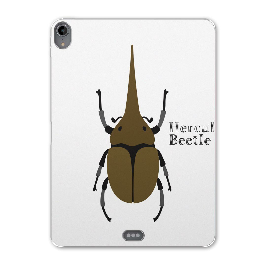 iPad Pro 11 第1世代 2018年版 用 ケース ソフト TPUケース A1980 A2013 A1934 対応 タブレットケース タブレットカバー 017772 昆虫　虫　カブトムシ　 昆虫　虫　カブトムシ