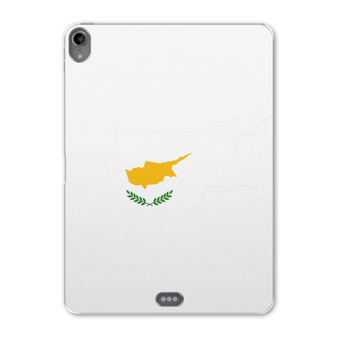 iPad Pro 11 第1世代 2018年版 用 ケース ソフト TPUケース A1980 A2013 A1934 対応 タブレットケース タブレットカバー 018808 国旗 cyprus キプロス