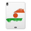 iPad Pro 11 第1世代 2018年版 用 ケース ソフト TPUケース A1980 A2013 A1934 対応 タブレットケース タブレットカバー 018904 国旗 niger ニジェール
