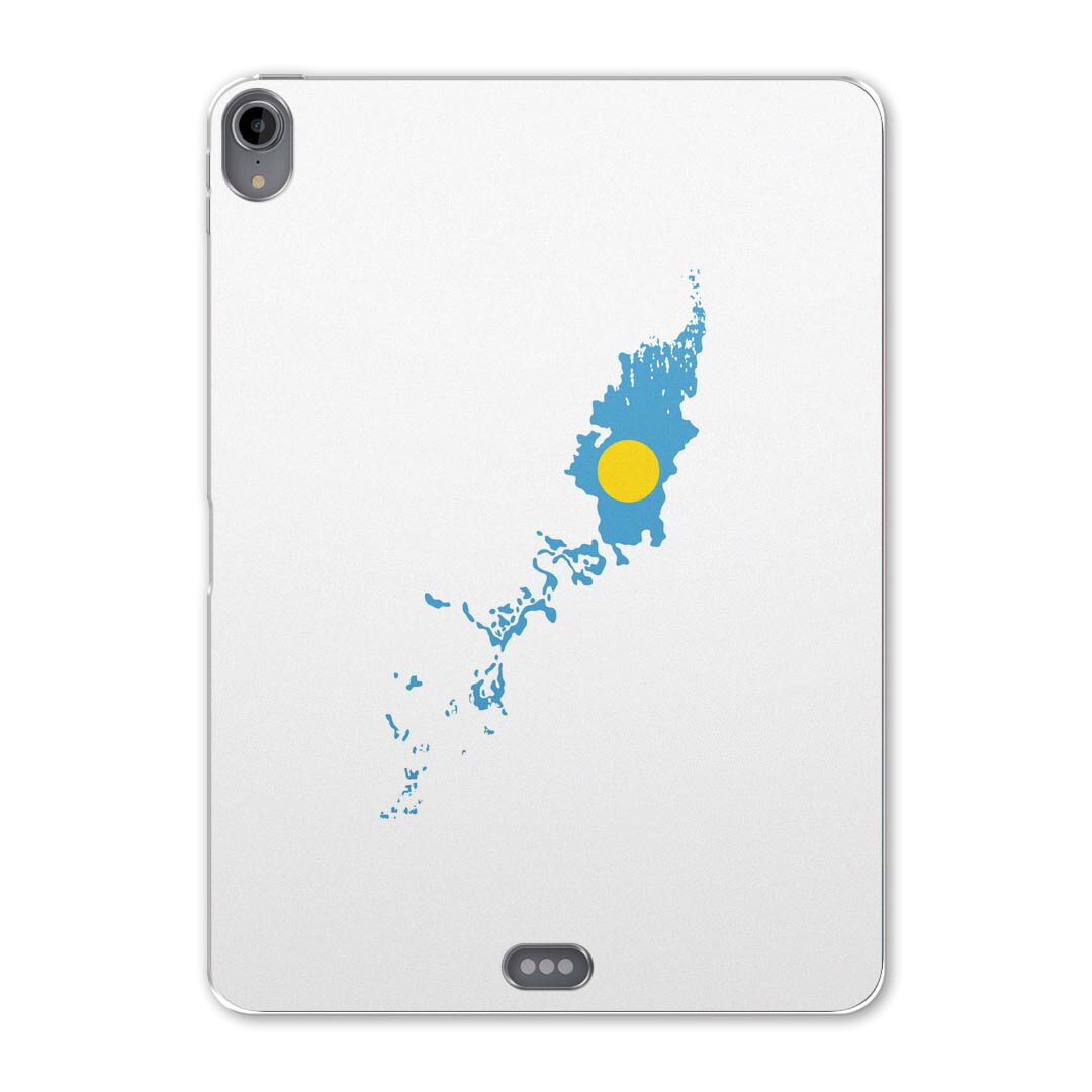 iPad Pro 11 第1世代 2018年版 用 ケース ソフト TPUケース A1980 A2013 A1934 対応 タブレットケース タブレットカバー 018916 国旗 palau パラオ