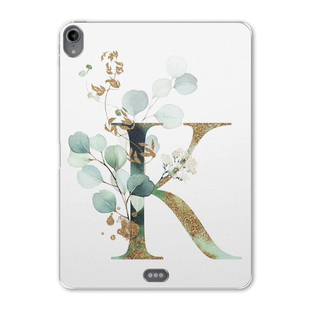 iPad Pro 11 第1世代 2018年版 用 ケース ソフト TPUケース A1980 A2013 A1934 対応 タブレットケース タブレットカバー 019128 フォント 文字 k アルファベット