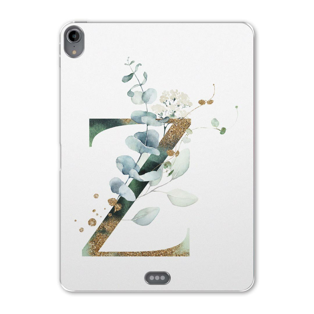 iPad Pro 11 第1世代 2018年版 用 ケース ソフト TPUケース A1980 A2013 A1934 対応 タブレットケース タブレットカバー 019143 フォント 文字 z アルファベット