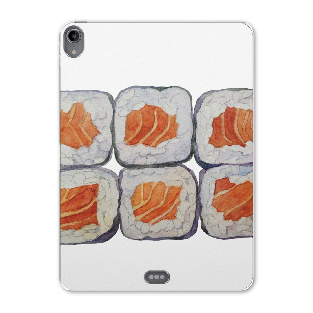 iPad Pro 12.9 第3世代 2019年版 用 ケース ソフト TPUケース A1876 A2014 A1895 対応 タブレットケース タブレットカバー 019867 寿司 お寿司 Sushi ご飯