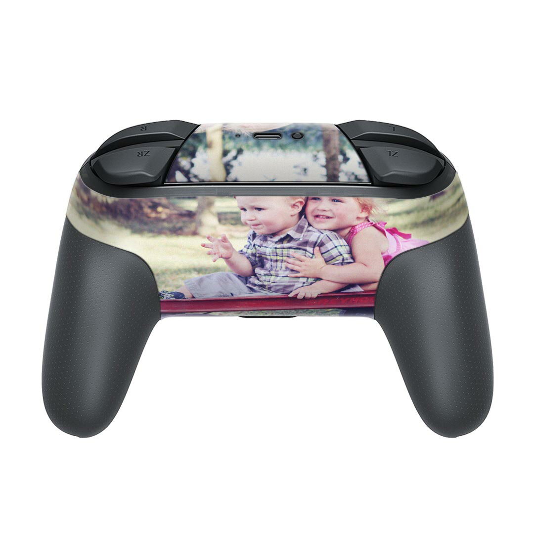 Nintendo Switch 用 PROコントローラ 専用 ニンテンドー スイッチ プロコン 専用 デザインスキンシール 全面セット カバー ケース 保護 フィルム ステッカー デコ アクセサリー 023994 こども　写真