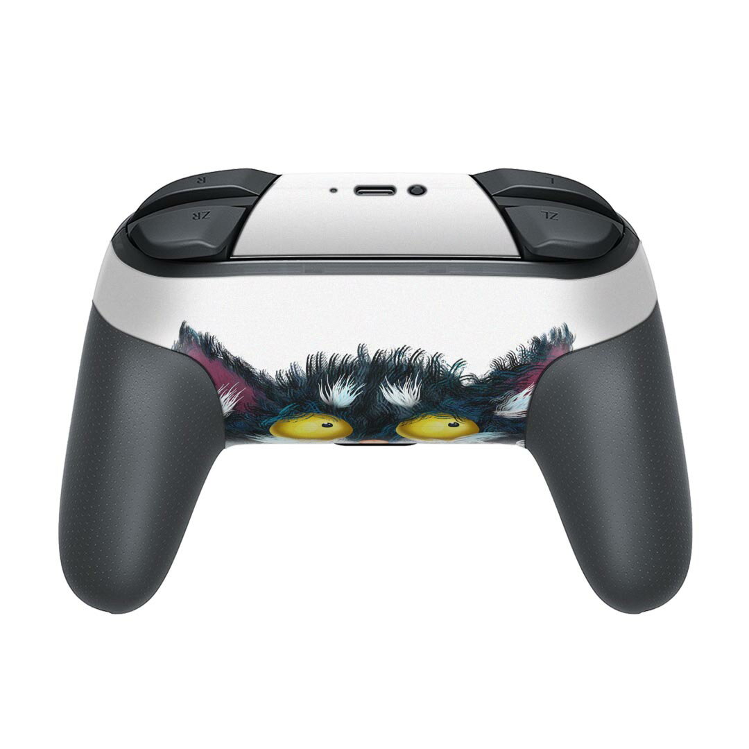 Nintendo Switch 用 PROコントローラ 専用 ニンテンドー スイッチ プロコン 専用 デザインスキンシール 全面セット カバー ケース 保護 フィルム ステッカー デコ アクセサリー 026172 動物　ネコ　猫