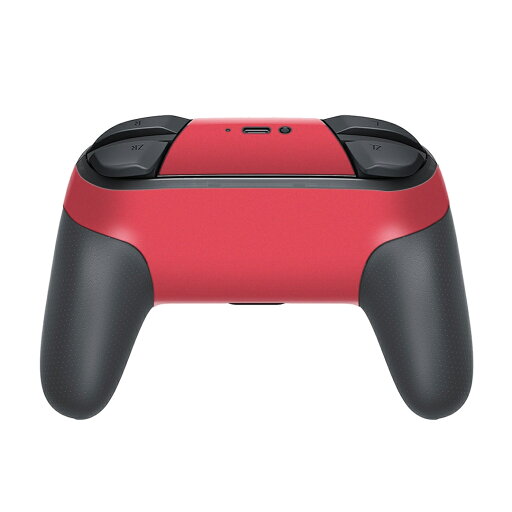 Nintendo Switch 用 PROコントローラ 専用 ニンテンドー スイッチ プロコン 専用 デザインスキンシール 全面セット カバー ケース 保護 フィルム ステッカー デコ アクセサリー 012233 ピンク 単色 シンプル