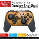 Nintendo Switch 用 PROコントローラ 専用 ニンテンドー スイッチ プロコン 専用 デザインスキンシール 全面セット カバー ケース 保護 フィルム ステッカー デコ アクセサリー 022839 葉っぱ 秋 写真