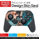 Nintendo Switch 用 PROコントローラ 専用 ニンテンドー スイッチ プロコン 専用 デザインスキンシール 全面セット カバー ケース 保護 フィルム ステッカー デコ アクセサリー 022994 人物 サングラス 写真