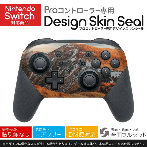 Nintendo Switch 用 PROコントローラ 専用 ニンテンドー スイッチ プロコン 専用 デザインスキンシール 全面セット カバー ケース 保護 フィルム ステッカー デコ アクセサリー 023597 景色 写真 山 Nintendo Switch 用 PROコントローラ 専用 ニンテンドー スイッチ プロコン 専用 デザインスキンシール 全面セット カバー ケース 保護 フィルム ステッカー デコ アクセサリー 023597 景色 写真 山