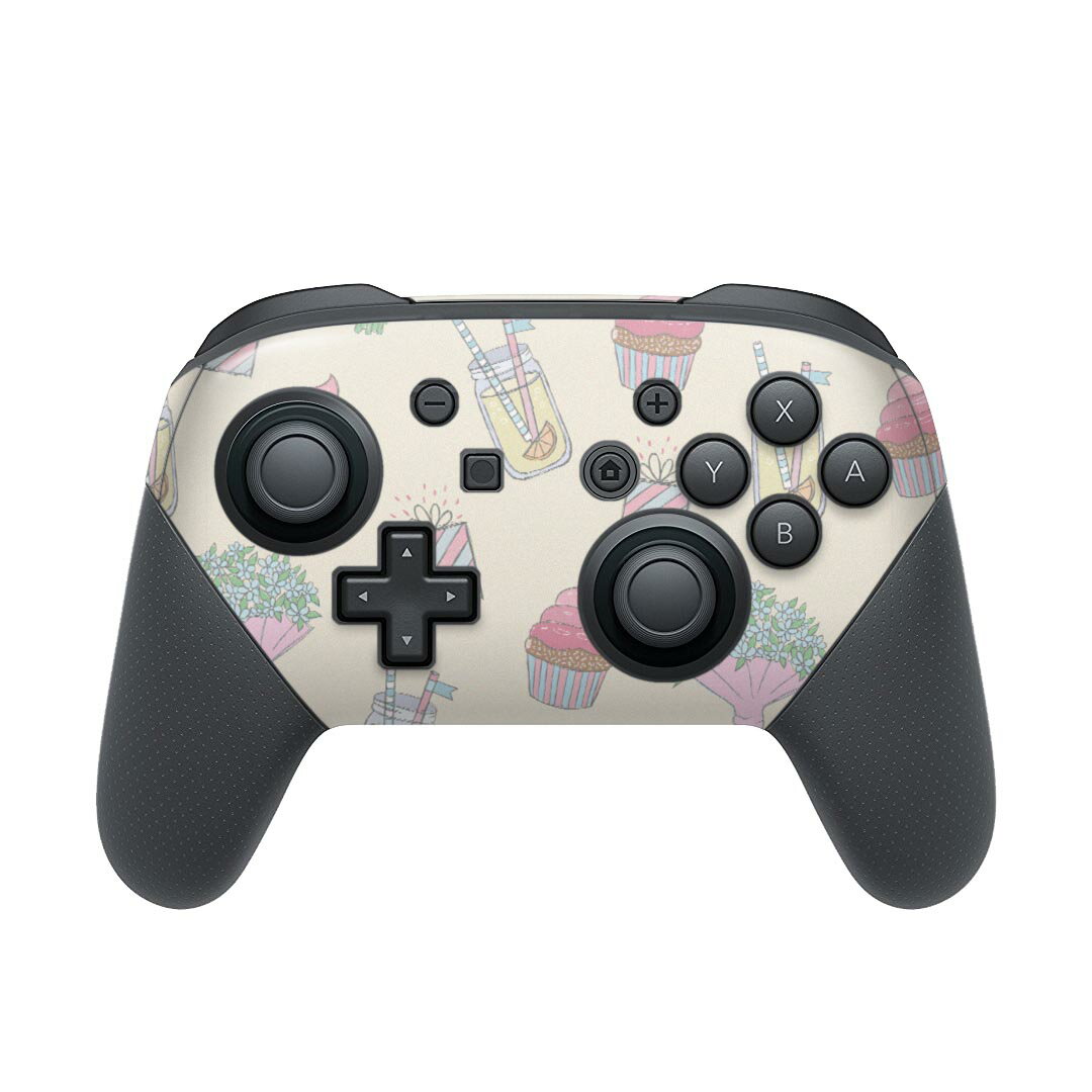 Nintendo Switch 用 PROコントローラ 専用 ニンテンドー スイッチ プロコン 専用 デザインスキンシール 全面セット カバー ケース 保護 フィルム ステッカー デコ アクセサリー 050116