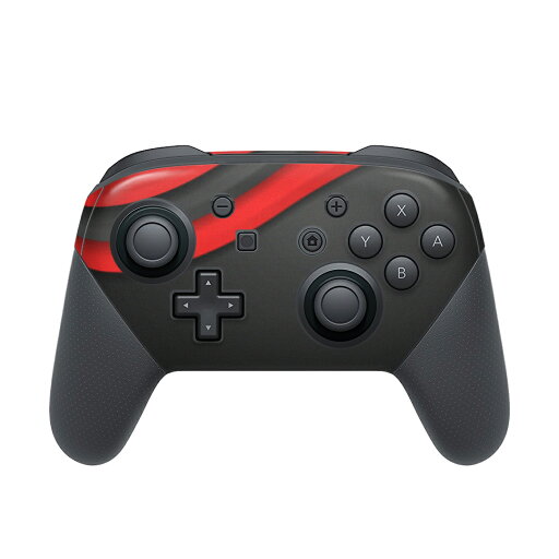 Nintendo Switch 用 PROコントローラ 専用 ニンテンドー スイッチ プロコン 専用 デザインスキンシール 全面セット カバー ケース 保護 フィルム ステッカー デコ アクセサリー 008557 黒 赤 レッド ブラック 模様 Nintendo Switch 用 PROコントローラ 専用 ニンテンドー スイッチ プロコン 専用 デザインスキンシール 全面セット カバー ケース 保護 フィルム ステッカー デコ アクセサリー 008557 黒 赤 レッド ブラック 模様