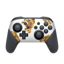 Nintendo Switch 用 PROコントローラ 専用 ニンテンドー スイッチ プロコン 専用 デザインスキンシール 全面セット カバー ケース 保護 フィルム ステッカー デコ アクセサリー 008738 テディベア イラスト 模様
